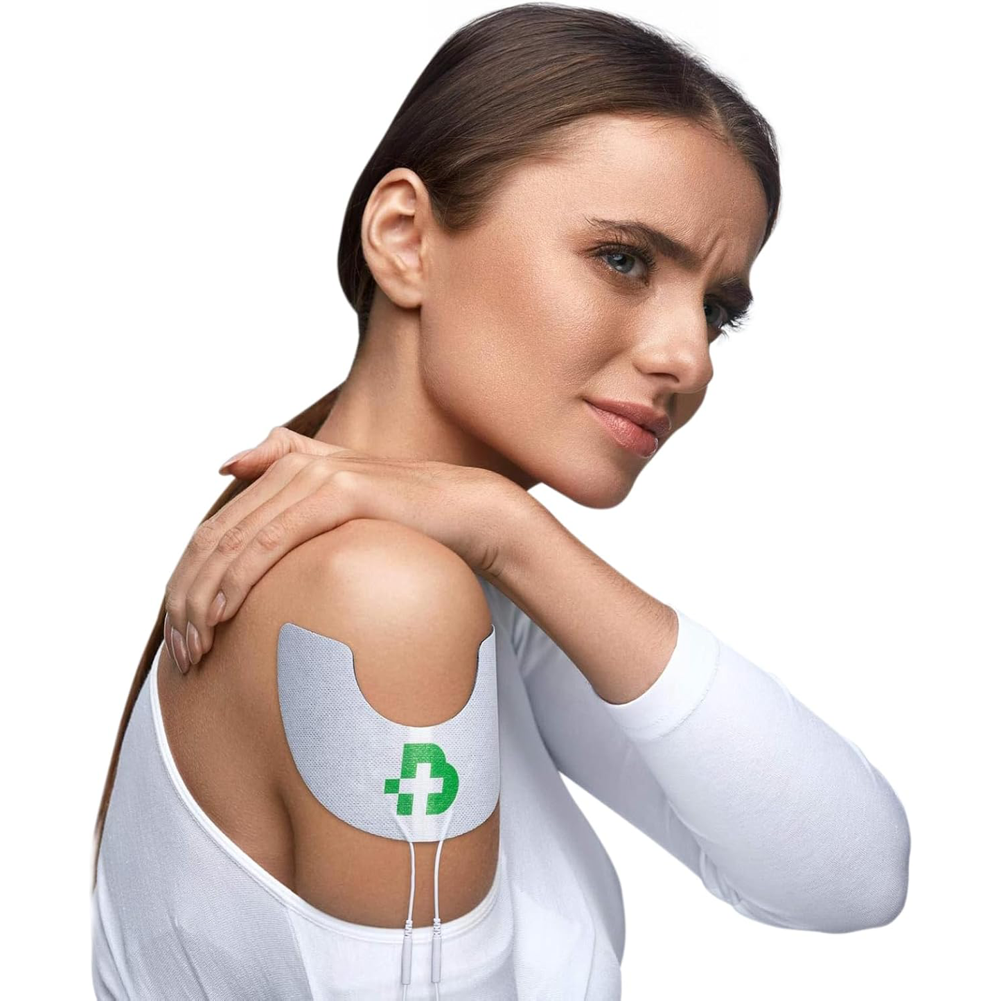 TESMED Top-Ausrüstung: Set mit 27 Elektroden (20 Elektroden 50x50mm + 4 Elektroden 50x100mm + 1 Tesmed ABS Pad + 2 Tesmed Knee), Kompatibel mit Allen Marken von Elektrostimulationsgeräten mit 2-mm-Steckverbindern