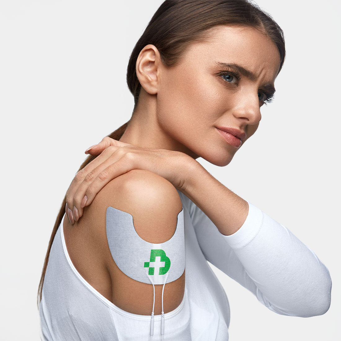 TESMED Shoulder 2 Hochwertige Elektroden für die Schulterbehandlung, kein Gel erforderlich
